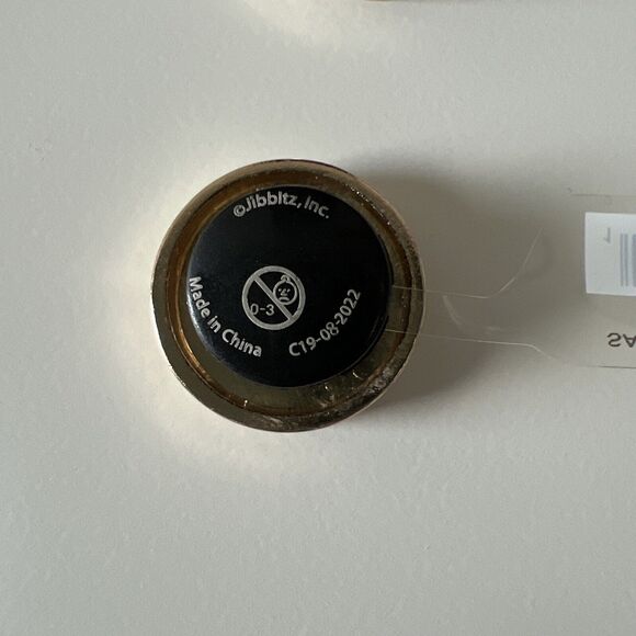 Crocs Jibbitz Shoe Charm Gold Metal Letter T Set Of 2 - Picture 3 of 4